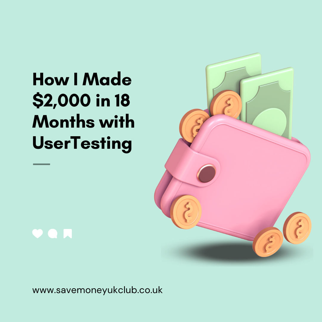 How I Made $2,000 in 18 Months with UserTesting (And How You Can Too!)